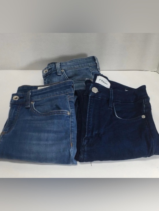 rag & bone Denim - Rag & Bone/Frame Trio of Blue Denim Jeans
